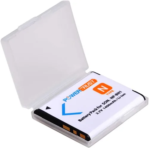 Miniatura 8 de Paquete de 2 baterías NP-BN1 BN1 de 1400 mAh + cargador USB dual LCD para Sony Cyber-Shot DSC-QX10 QX100 T99 T110 TF1 TX5 TX7 TX9 TX10 TX20 TX30