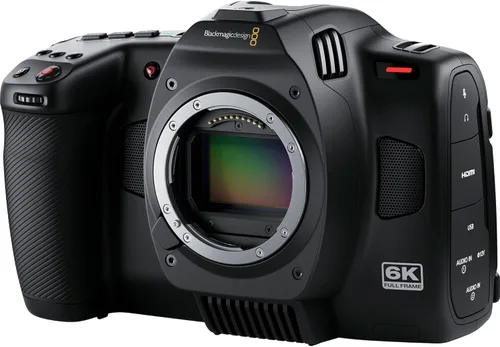 Blackmagic Design Cámara de cine 6K, sensor de fotograma completo, montaje en L (CINECAM60KLFL)