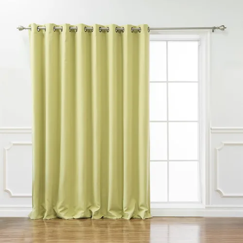 Miniatura 21 de Best Home Fashion Cortina térmica opaca con parte superior con ojales anchos Azul