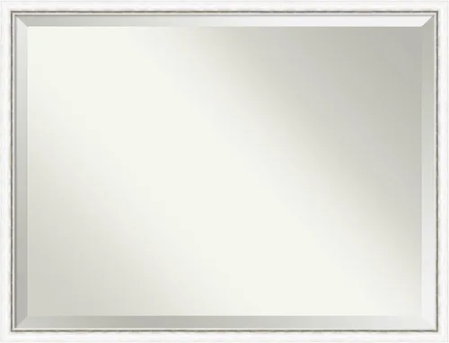 Miniatura 15 de Amanti Art Espejo de pared, espejo de marco de madera blanca lavada para decoración de pared o uso como espejo de baño para sobre el fregadero
