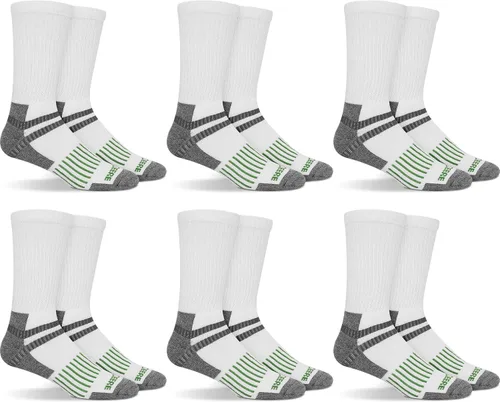 Miniatura 4 de John Deere 6 pares de calcetines de trabajo para hombre talla 8-12