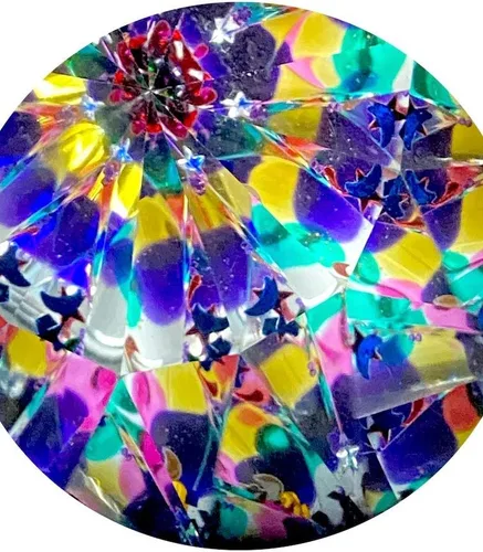 Miniatura 6 de Star Magic Caleidoscopio de varita gigante con purpurina – Caleidoscopio líquido de 9 pulgadas – Un caleidoscopio de color seleccionado al azar