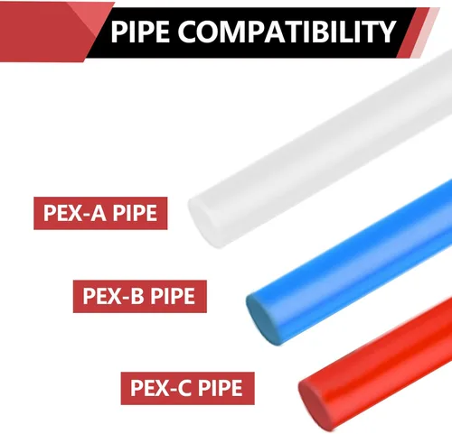Miniatura 2 de Paquete de 2 accesorios de crimpado de púas EFIELD Pex de 1/2 pulgadas x 1/2 pulgadas, adaptador de codo giratorio NPT hembra, ASTM F1807