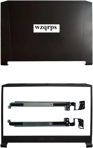 Cubierta LCD de repuesto para portátil Tapa trasera superior con bisagras de bisel frontal para Acer Nitro 5 AN515-54 55 AN515-56 57 44 AN515-45