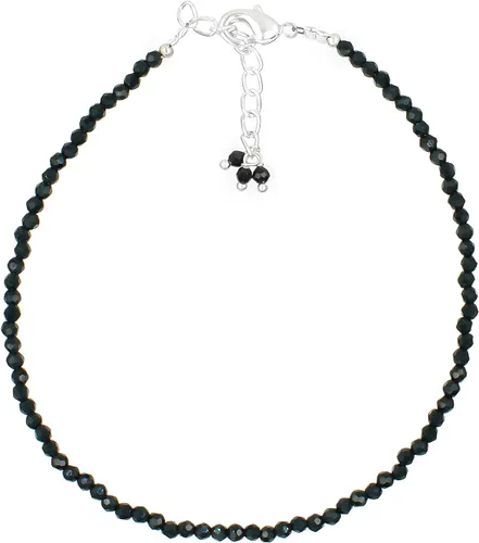Miniatura 34 de TGH Pulsera de cuentas naturales con piedras preciosas microfacetadas, joyería para ella, cristales curativos energéticos de piedra natal, cadena