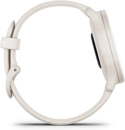 Miniatura 5 de Garmin vivomove Sport, reloj inteligente híbrido, características de salud y bienestar, pantalla táctil, color blanco