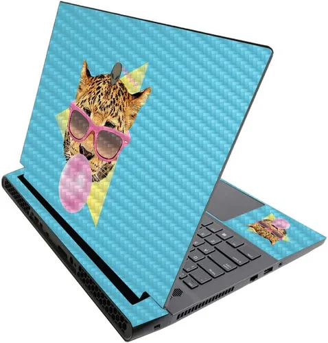 Miniatura 716 de MightySkins - Skin brillante con purpurina para Alienware M17 R3 (2020) y M17 R4 (2021) - Diversión de los años 90 Acabado duradero con purpurina