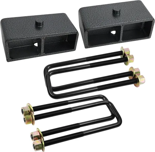 Kit de nivelación de elevación de 2 pulgadas para la parte trasera de Chevy Silverado 1500 GMC Sierra 1500 de 1999-2023, bloque de elevación trasero