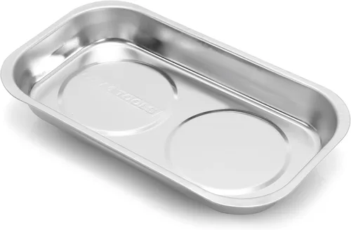 Miniatura 12 de OEMTOOLS 25294 Juego de 3 piezas de bandeja magnética y herramientas de recogida con piezas de metal magnéticas, herramienta de recogida de imán