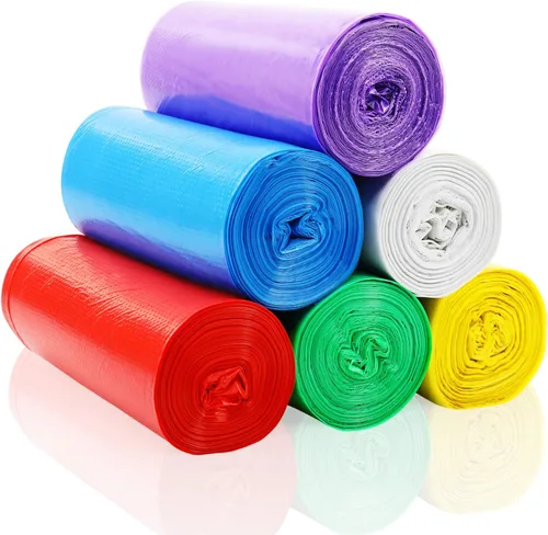 KONE Bolsas de basura de 4 galones, 168 unidades, extragruesas, pequeñas, pequeñas bolsas de basura para baño, hogar, oficina, cocina