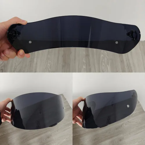 Miniatura 2 de KMAN Protector de visera de casco de motocicleta para K1 K1S K3SV K5 K5S protector solar capacetes lente Cascos accesorios (humo profundo)