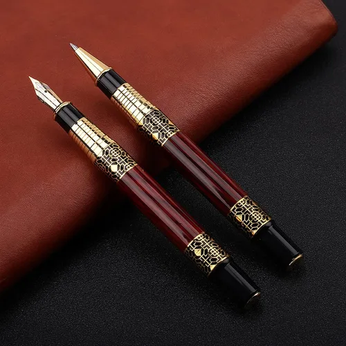 Miniatura 7 de Personalized pens & Gel pens with your Names Company Names, Office Gift Pen Set, with Pen Box Gift for Colleague Teachers Friends Business Wood