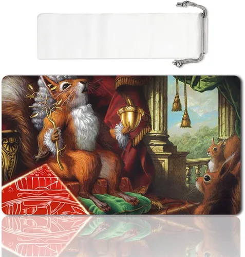 Miniatura 32 de Juego de mesa MTG Playmat Games Tamaño 60X35 cm CCG Compatible para MTG CCG RPG Juego de cartas coleccionables (Ajani Steadfast)