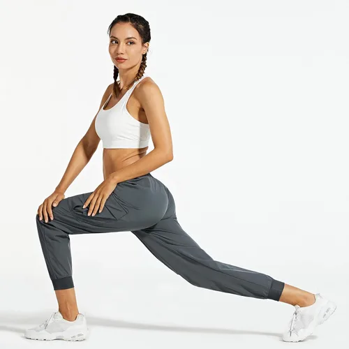 Miniatura 4 de Libin - Pantalones deportivos tipo cargo para mujer, ligeros, de secado rápido, para senderismo, entrenamiento, descanso, uso casual, exteriores