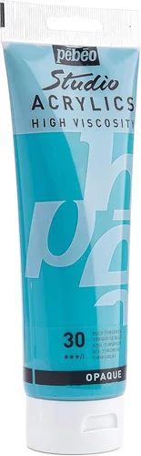Miniatura 29 de PEBEO Studio Acrílicos de Alta Viscosidad, Acrílico Fino, 250 ml - Plata Iridiscente, 8.45 Fl Oz (Paquete de 1)