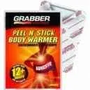 Grabber Calentadores corporales Peel N Stick con adhesivo, paquete de 3