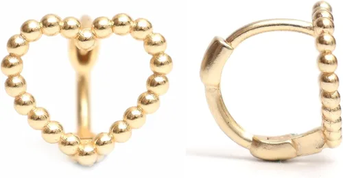 Miniatura 15 de Gempires - Aretes ligeros y gruesos, delicados y minimalistas, hipoalergénicos, chapados en oro, sin deslustre, diseño clásico, para uso diario