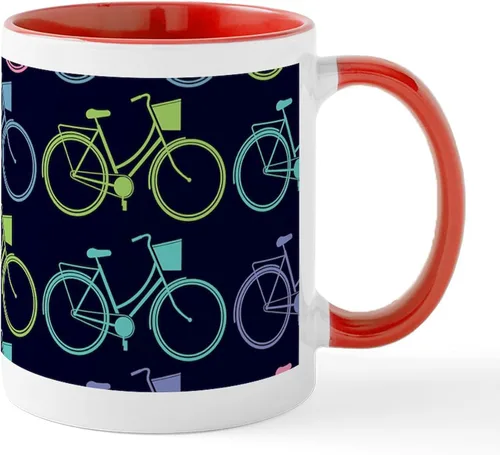 Miniatura 13 de CafePress Bicycle Bike Riding 11 Oz Ceramic Mug 11 oz (325 ml) Ceramic Coffee Mug