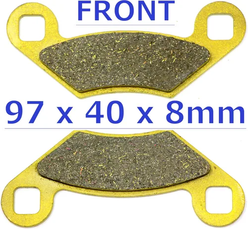 Miniatura 2 de Pastillas de Freno Delantero Trasero Frenos para Polaris Trail Blazer/Xplorer 250 - Magnum/Trail Boss/Xpedition 325 - Trail Boss 330