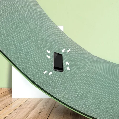 Miniatura 5 de Yoga Mat 1/3" (8mm) Thick Non-Slip, Women Men Fitness & Exercise Mat, 72"Lx24"W Eco-Friendly TPE Workout Mat with Carrying Strap for Yoga, Pilates