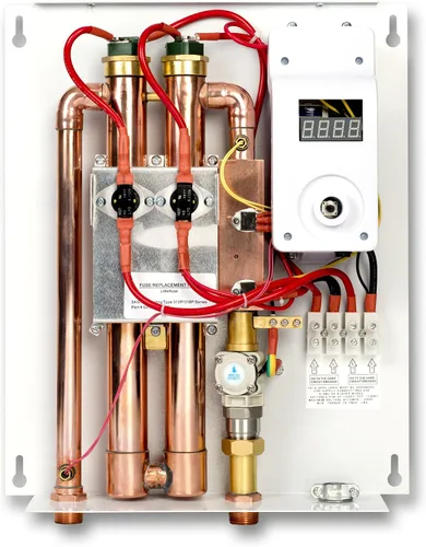 Miniatura 7 de EcoSmart ECO 18 - Calentador de agua eléctrico sin tanque, 18 KW a 240 voltios, con tecnología patentada de modulación automodulante, 17 x 14 x 3.5