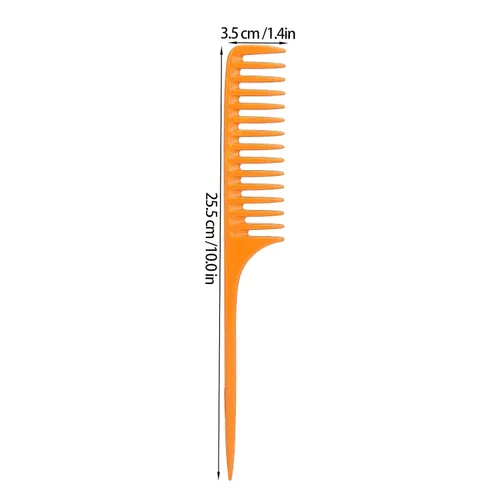 Miniatura 7 de Peine de cola de rata, práctico peine profesional exquisito para cabello para partición de cabello para resaltar