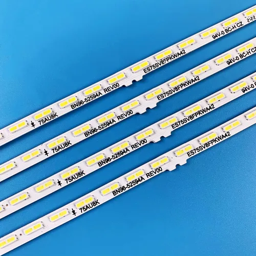 Miniatura 3 de 4 tiras de retroiluminación LED para Samsung 75 '' TV 75AU8000 UN75AU7000FXZA UN75AU8000FXZA UN75AU8000BXZA S1A8-750SM0-R0