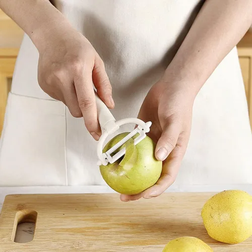 Miniatura 9 de Juego de cuchillos de cocina de acero inoxidable con cuchillas de bloque: para cortar carne, pelador de carne para rebanar, pelar frutas, verduras
