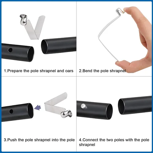 Miniatura 4 de INCREWAY Tent Pole Clips 8 pza