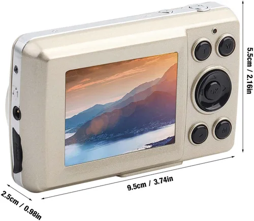 Miniatura 2 de Cámara digital para niños 1080P HD con zoom de 16X, compacta y portátil para fotografía, cámara de juguete para niños de 3 a 12 años