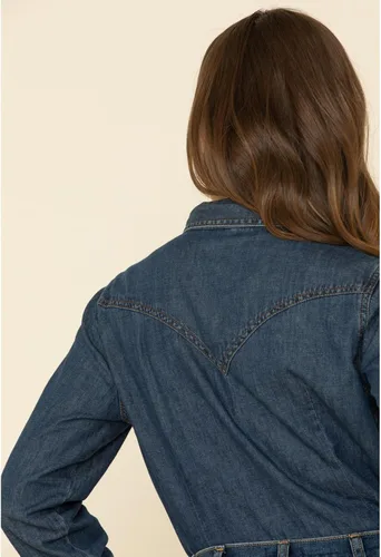 Miniatura 5 de Wrangler Camisa retro de manga larga para mujer
