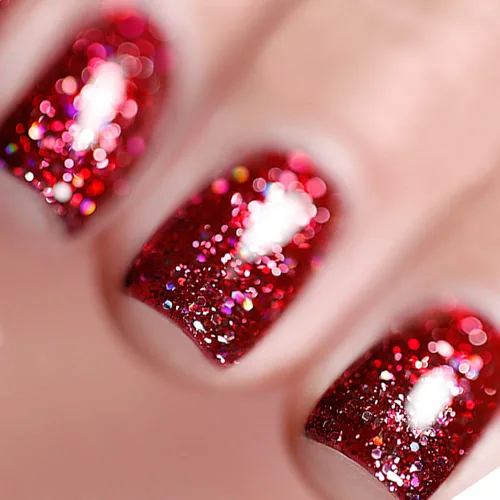 Miniatura 6 de Vishine - Esmalte de uñas de gel con purpurina de diamante, oro claro brillante, lámpara UV LED de desprendimiento brillante, color brillante