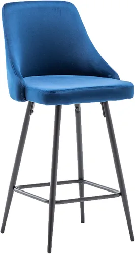 Miniatura 7 de BTEXPERT Juego de 2 sillas de bar de comedor tapizadas de alta calidad de 25 pulgadas de altura, taburetes de bar con respaldo alto, taburetes