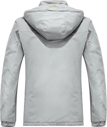 Miniatura 2 de INVACHI Mens ski Jacket Waterproof Warm Winter Snow Jacket Mountain Windbreaker Hooded Raincoat