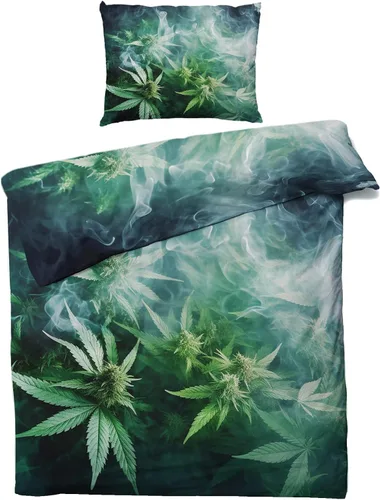 Miniatura 55 de Funda de edredón de ancla, tamaño individual, juego de cama náutico, 2 piezas, funda de edredón con patrón de microfibra suave con lazos