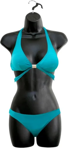 Miniatura 17 de Maniquí Femenino de Cadera de Torso Largo Espalda Hueca Cuerpo Apilable Forma de Vestido con Gancho Colgante para Exhibición de Camisetas, Encimera