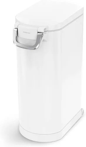 Miniatura 10 de simplehuman Contenedor mediano de almacenamiento de alimentos para mascotas, 25 litros, 27 lb / 12.2 kg, para alimentos para perros, gatos y aves
