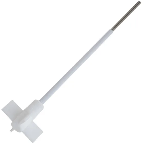 Miniatura 6 de ONiLAB 18900628 Agitador espiral de acero inoxidable 316L, diámetro del agitador de 50 mm, diámetro del eje de 8 mm, longitud del eje de 400 mm