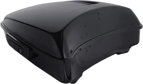 Miniatura 9 de TCT-MOTORPARTS Caja de cola de equipaje de viaje de motocicleta cortada de 10.7 pulgadas para Harley Touring 2014-2025 Road King Glide Street Glide