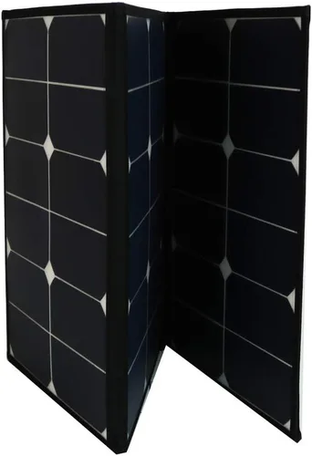 Miniatura 3 de AIMS Power PV60CASE Panel solar plegable portátil de 60 vatios con funda de transporte incorporada, monocristalino, resistente a la intemperie