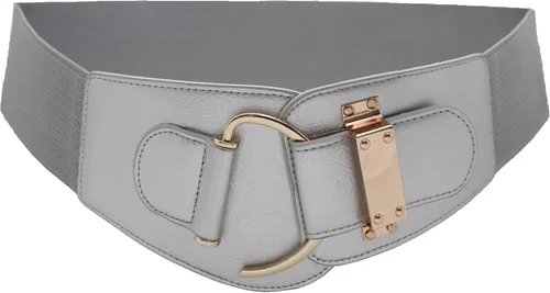 Miniatura 83 de TFJ - Cinturón ancho de moda para mujer, cintura alta, hebilla de gancho de metal dorado, talla XS, S, M, L, XL