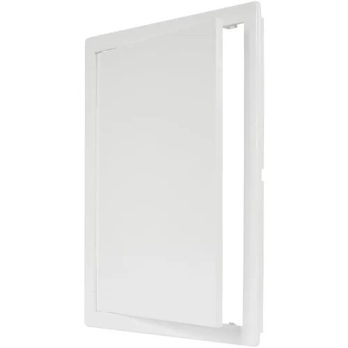 Panel de acceso de plástico blanco de 12 x 16 pulgadas. Panel de puerta de eje de servicio. Plomería, electricidad, calefacción, panel de acceso de