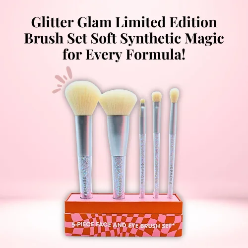Miniatura 6 de SEPHORA COLLECTION - Juego de brochas para rostro y ojos (5 piezas)