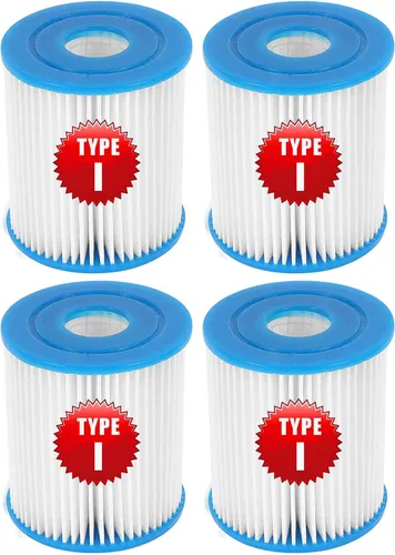 Cartucho de filtro de piscina tipo I para piscinas sobre el suelo, 58093 Cartucho de filtro de repuesto para filtro de piscina, elementos de filtro