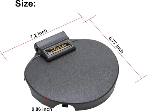 Miniatura 6 de Roykaw Soporte para tarjeta de puntuación de golf con clip y portalápices para modelos EZGO TXT/RXV/Cushman/2Five/MPT/ST, reemplaza al OEM # 607925