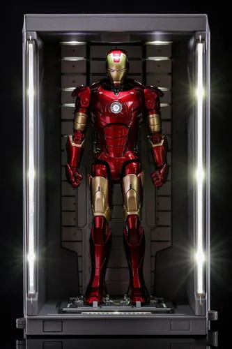 Miniatura 3 de LonullyMege Salón de Armor para Figura de Acción Ironman de 7 Pulgadas (Individual)