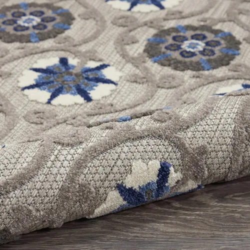 Miniatura 8 de Nourison Home Aloha - Alfombra de 2 pies 3 pulgadas x 8 pies, fácil de limpiar, no se desprende, para dormitorio, sala de estar, comedor y cocina