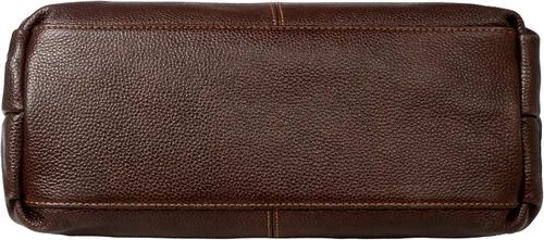 Miniatura 5 de Iswee Bolso bandolera de cuero genuino con asa superior para mujer