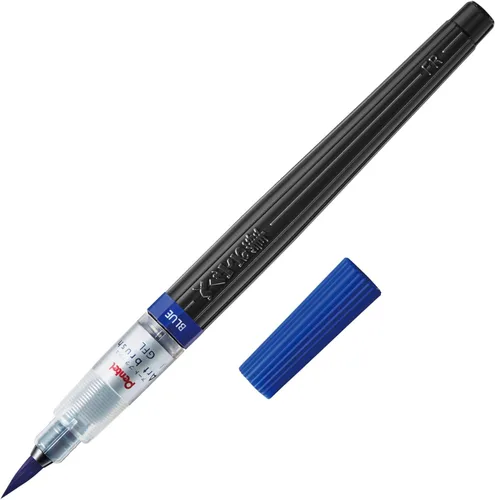 Miniatura 8 de Pentel Pincel artístico acero azul XGFL-117