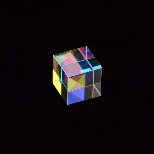 Miniatura 2 de Prisma X-Cube Dichroico RGB de Dispersión para Física y Decoración con Caja de Almacenamiento